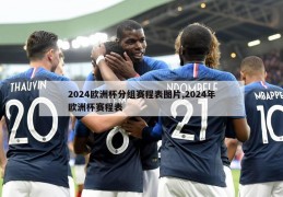 2024欧洲杯分组赛程表图片,2024年欧洲杯赛程表