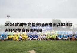 2024欧洲杯完整赛程表格图,2024欧洲杯完整赛程表格图