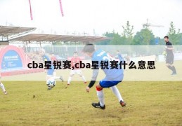 cba星锐赛,cba星锐赛什么意思