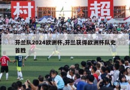 芬兰队2024欧洲杯,芬兰获得欧洲杯队史首胜