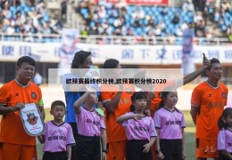 欧预赛最终积分榜,欧预赛积分榜2020