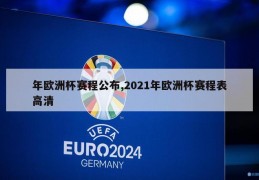 年欧洲杯赛程公布,2021年欧洲杯赛程表高清