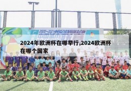 2024年欧洲杯在哪举行,2024欧洲杯在哪个国家