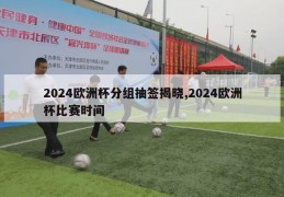 2024欧洲杯分组抽签揭晓,2024欧洲杯比赛时间