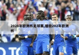 2028年欧洲杯足球赛,播放202年欧洲杯