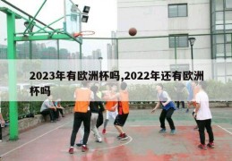 2023年有欧洲杯吗,2022年还有欧洲杯吗