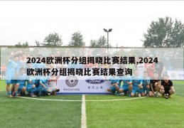 2024欧洲杯分组揭晓比赛结果,2024欧洲杯分组揭晓比赛结果查询