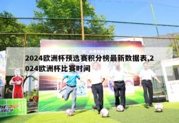 2024欧洲杯预选赛积分榜最新数据表,2024欧洲杯比赛时间